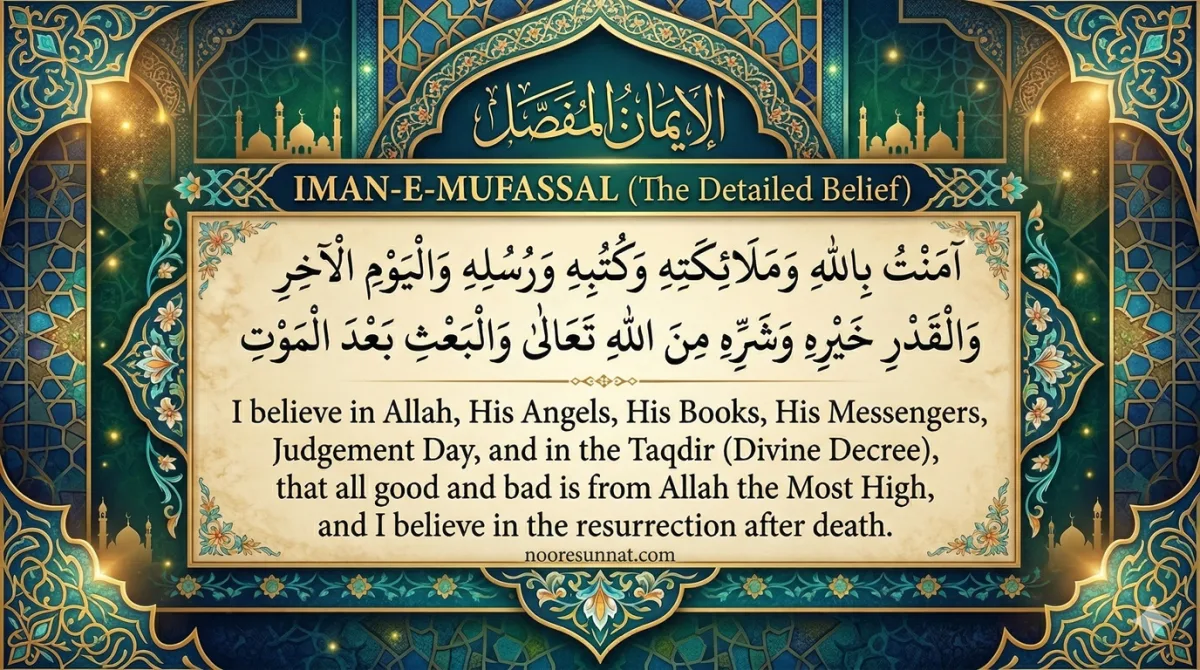 Iman e Mufassal with English and Urdu Translation